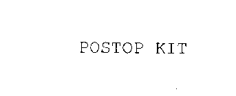 POSTOP KIT