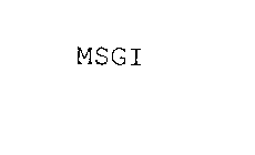 MSGI