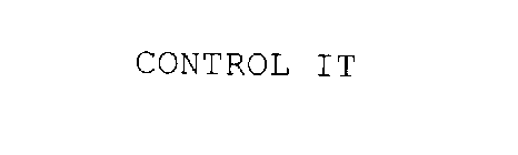 CONTROL IT