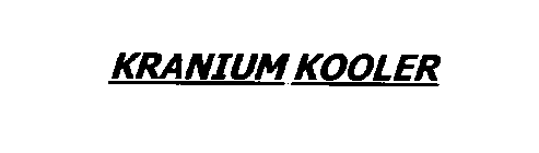 KRANIUM KOOLER