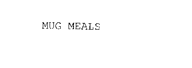 MUG MEALS