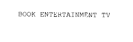 BOOK ENTERTAINMENT TV