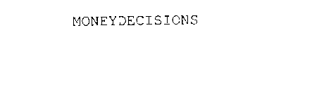 MONEYDECISIONS