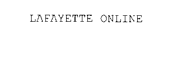 LAFAYETTE ONLINE