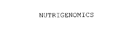 NUTRIGENOMICS