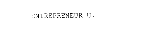 ENTREPRENEUR U.