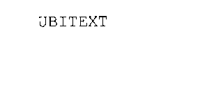 UBITEXT