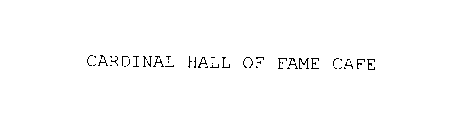 CARDINAL HALL OF FAME CAFE