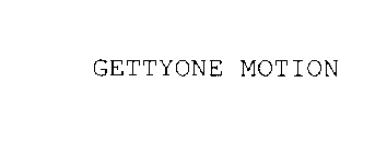 GETTYONE MOTION