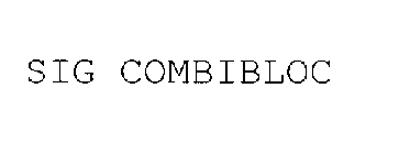 SIG COMBIBLOC