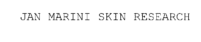 JAN MARINI SKIN RESEARCH