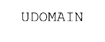 UDOMAIN