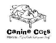 CANINE COTS HAWAIIAN-STYLE COTS FOR YOUR DOG!