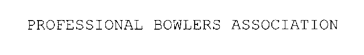 PROFESSIONAL BOWLERS ASSOCIATION