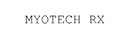 MYOTECH RX