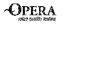 OPERA VOICE QUALITY TESTING