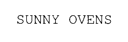SUNNY OVENS