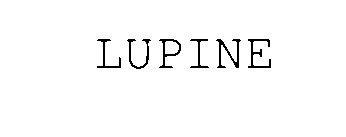 LUPINE