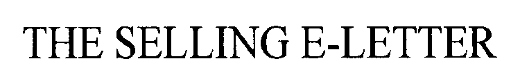 THE SELLING E-LETTER