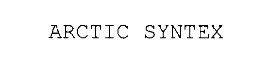 ARCTIC SYNTEX