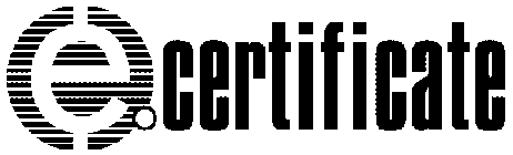 E.CERTIFICATE