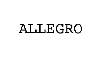 ALLEGRO