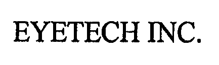 EYETECH INC.