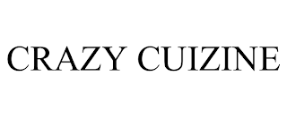 CRAZY CUIZINE