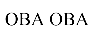 OBA OBA