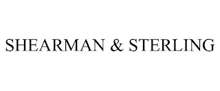 SHEARMAN & STERLING