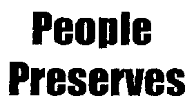 PEOPLE PRESERVES