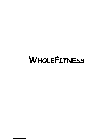 WHOLEFITNESS