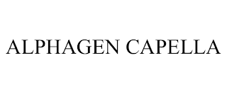 ALPHAGEN CAPELLA