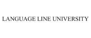 LANGUAGE LINE UNIVERSITY