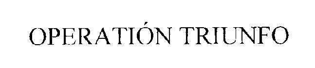 OPERACION TRIUNFO