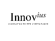 INNOVIUS INNOVATION TO THE GENIUS POWER