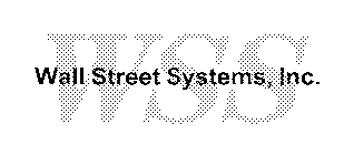 WSS WALL STREET SYSTEMS, INC.