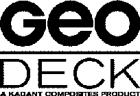 GEO DECK A KADANT COMPOSITES PRODUCT