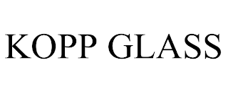 KOPP GLASS