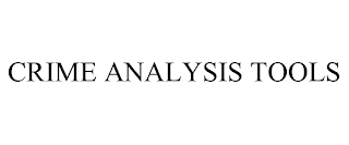 CRIME ANALYSIS TOOLS