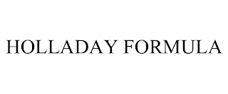 HOLLADAY FORMULA
