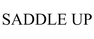 SADDLE UP