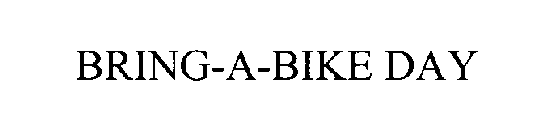 BRING-A-BIKE DAY