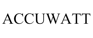 ACCUWATT