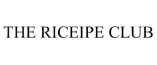 THE RICEIPE CLUB