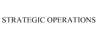 STRATEGIC OPERATIONS