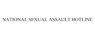 NATIONAL SEXUAL ASSAULT HOTLINE