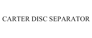 CARTER DISC SEPARATOR