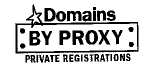 DOMAINS BY PROXY PRIVATE REGISTRATIONS