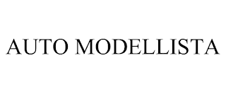 AUTO MODELLISTA